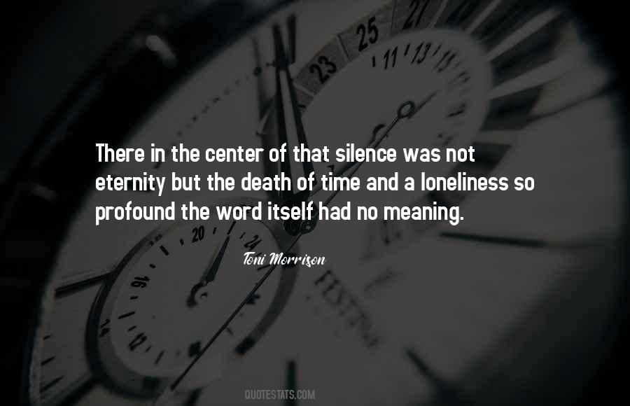 Silence Meaning Quotes #1467771
