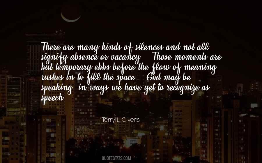 Silence Meaning Quotes #928667