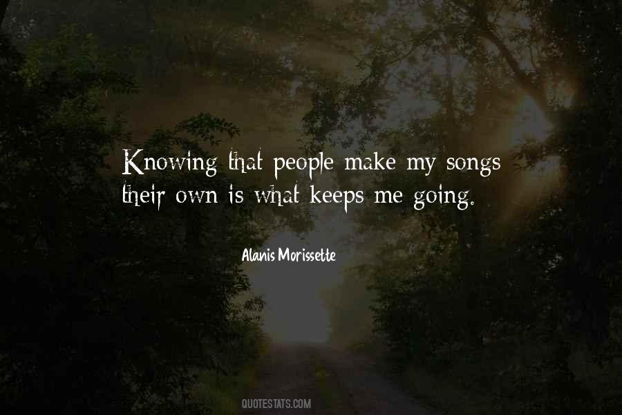 Quotes About My Songs #1279129