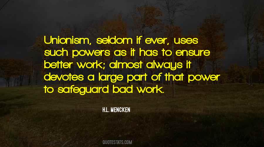 Bad Power Quotes #1271636