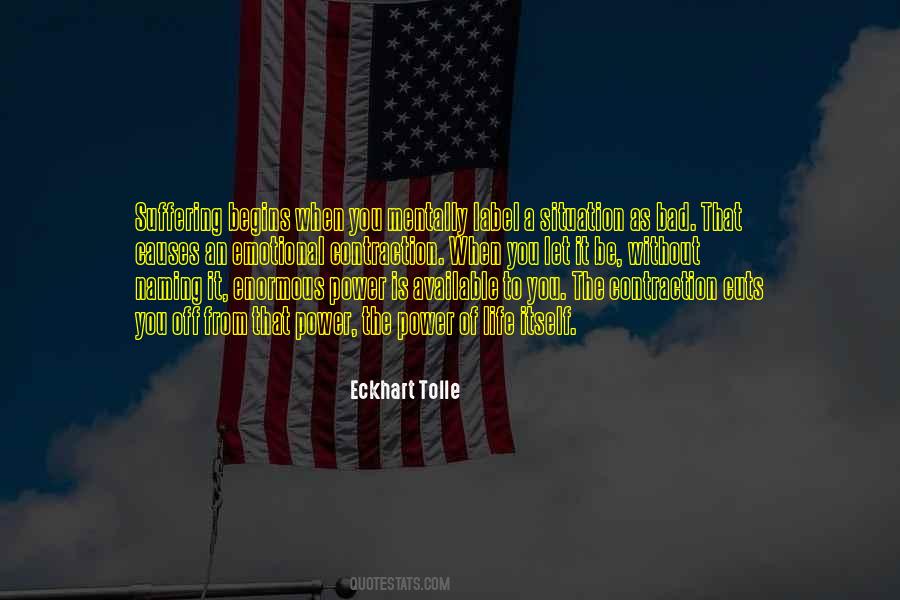 Bad Power Quotes #1373350