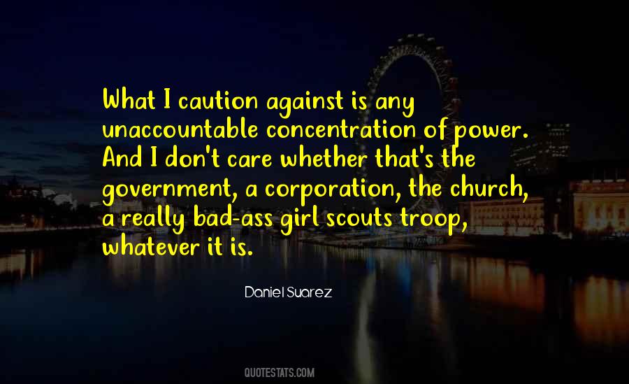 Bad Power Quotes #1668002
