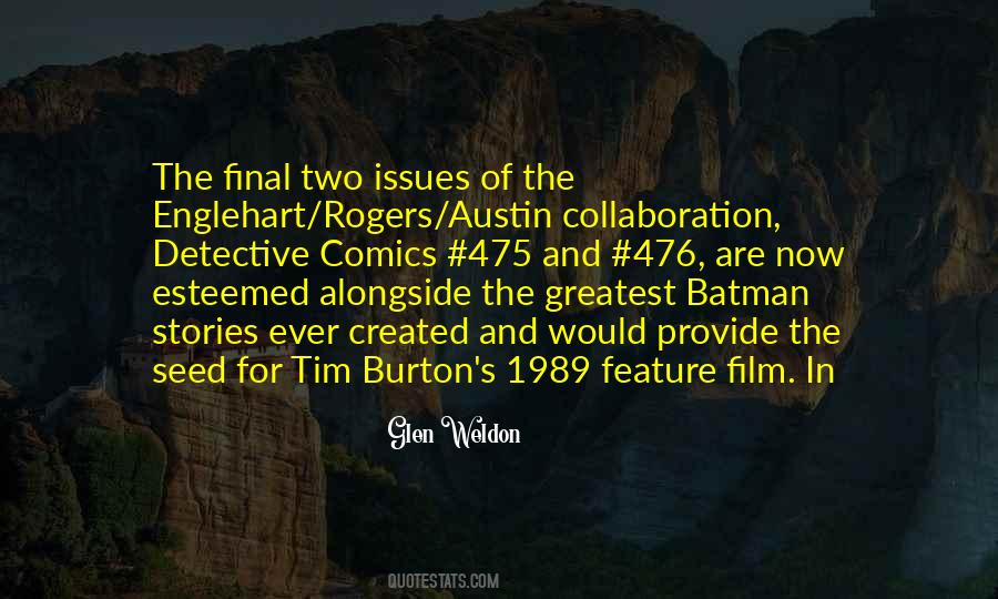 1989 Batman Quotes #1373816