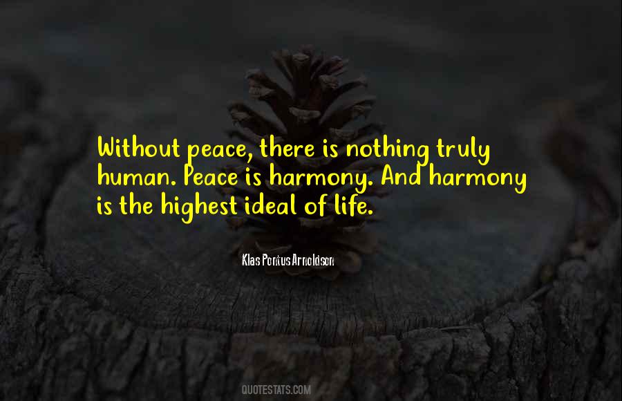 Without Peace Quotes #1305632