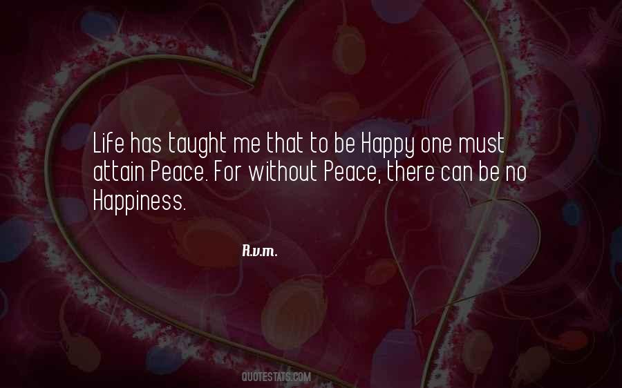 Without Peace Quotes #149995