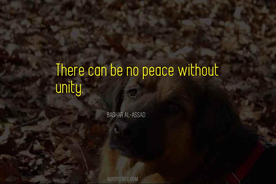 Without Peace Quotes #191706