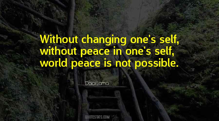 Without Peace Quotes #606624