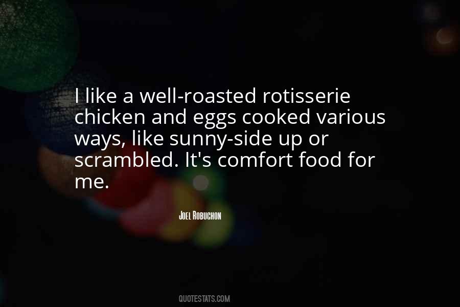 Food Comfort Quotes #1856596
