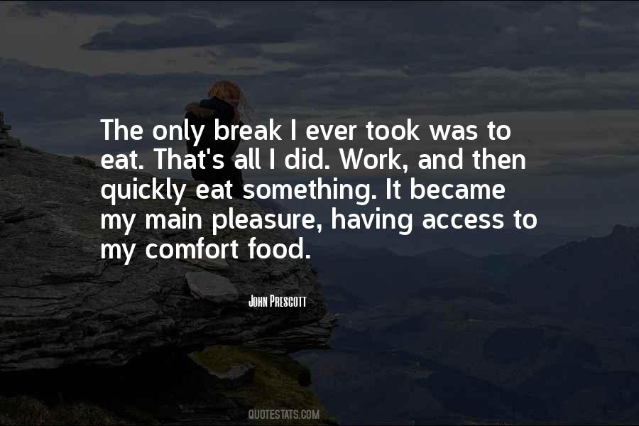 Food Comfort Quotes #385842