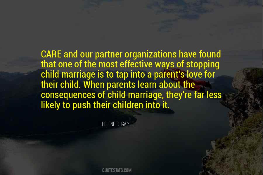 The Love For A Child Quotes #1644043