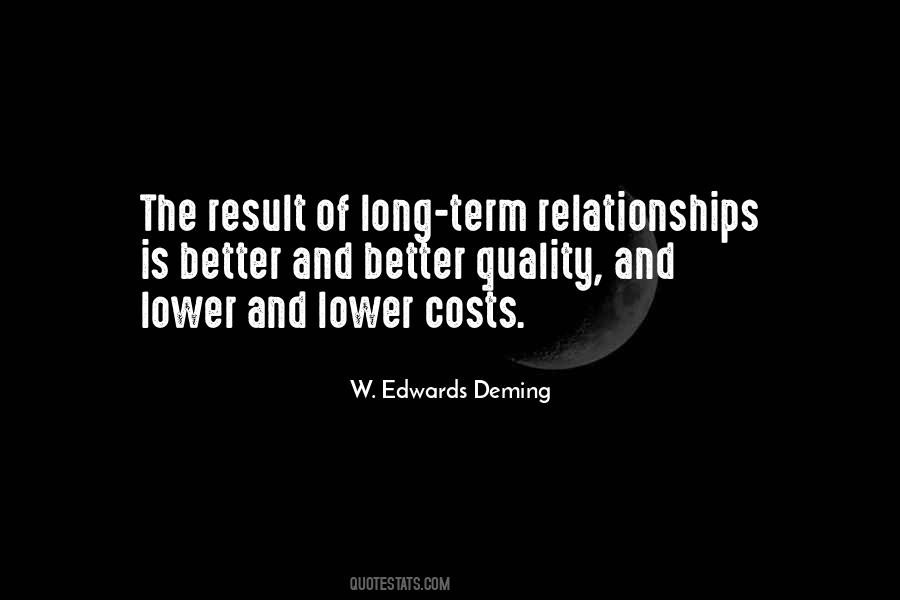 The Quality Of Your Relationships Quotes #1696118