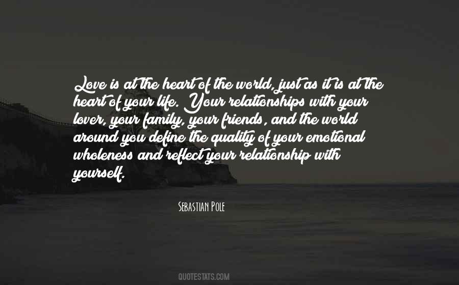 The Quality Of Your Relationships Quotes #616888