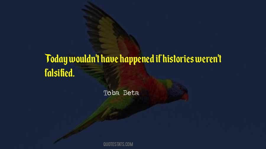 Quotes About Histories #1008272