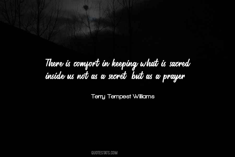 Secret Prayer Quotes #110972