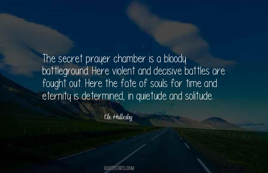 Secret Prayer Quotes #1560602