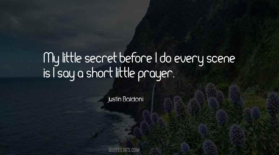 Secret Prayer Quotes #526210