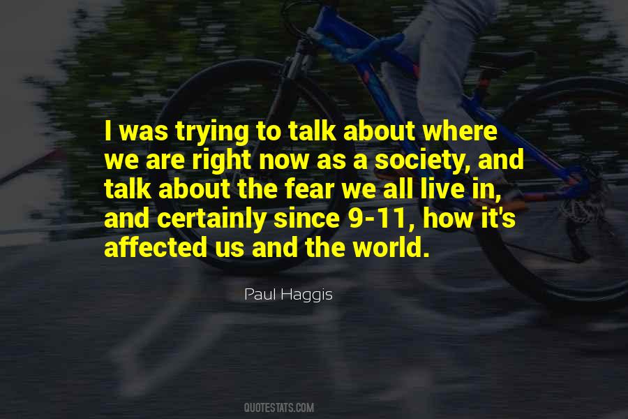 Society Fear Quotes #1209214