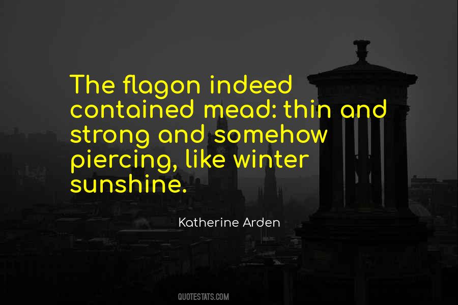 Winter Sunshine Quotes #1106908