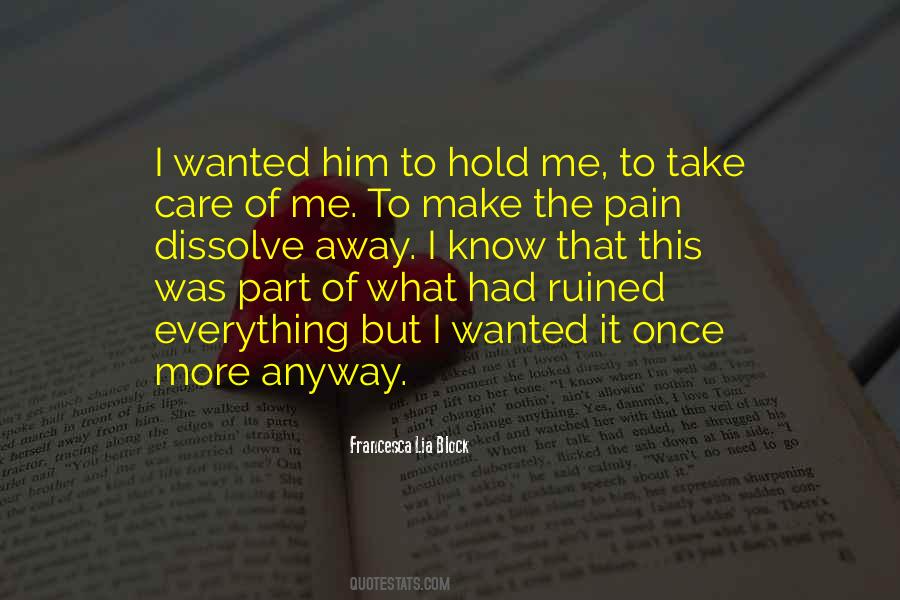 Hold The Pain Quotes #1081521