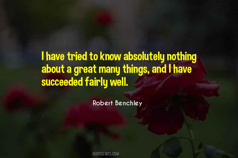 Well Tried Quotes #1359840