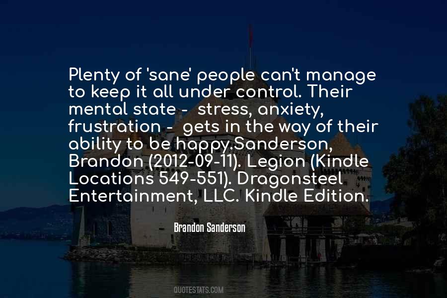 Under Control Quotes #1366797