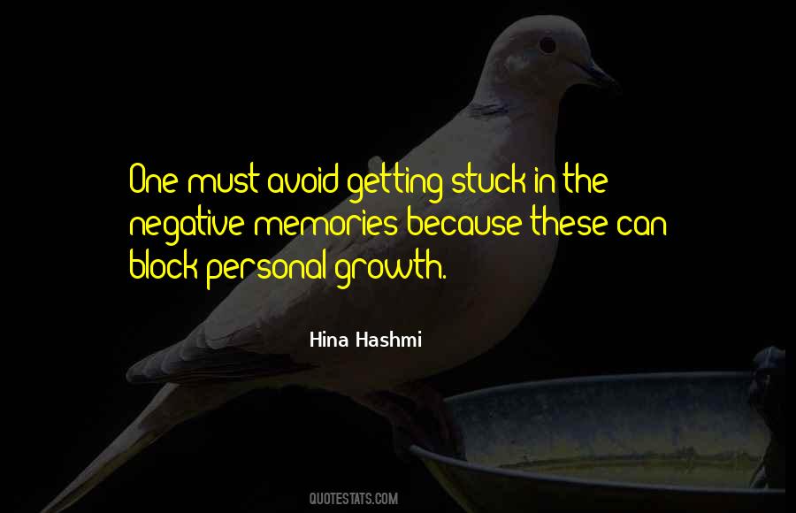 Quotes About Not Getting Stuck #30701