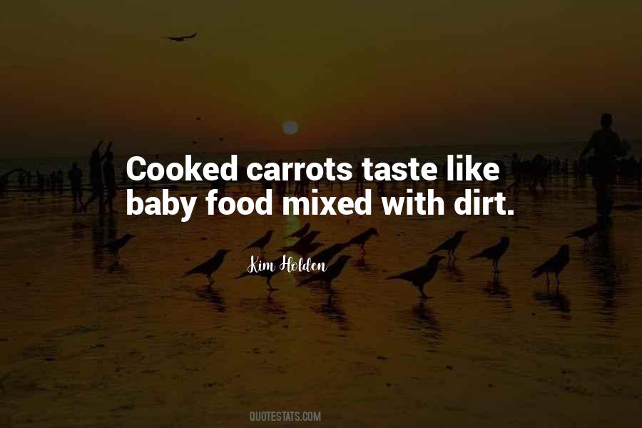 Baby Food Quotes #231797