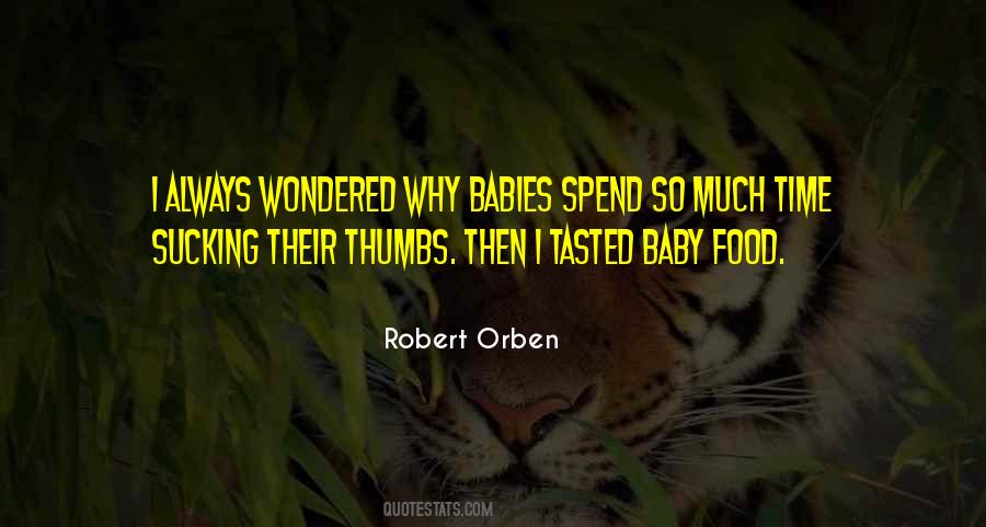 Baby Food Quotes #724522
