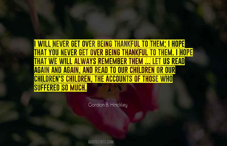 We Will Remember You Quotes #1249798