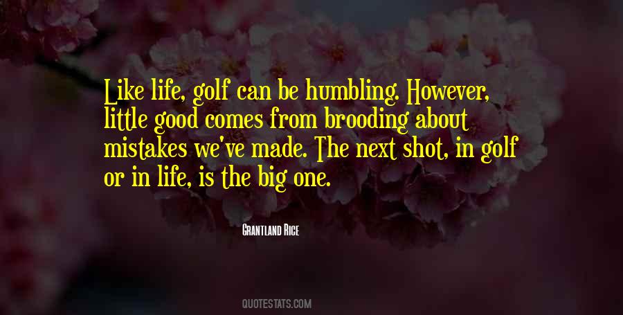 Golf Is Like Quotes #1281624