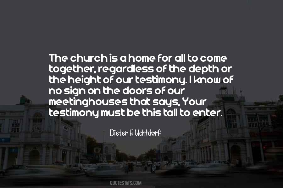 Spiritual Church Quotes #1364228