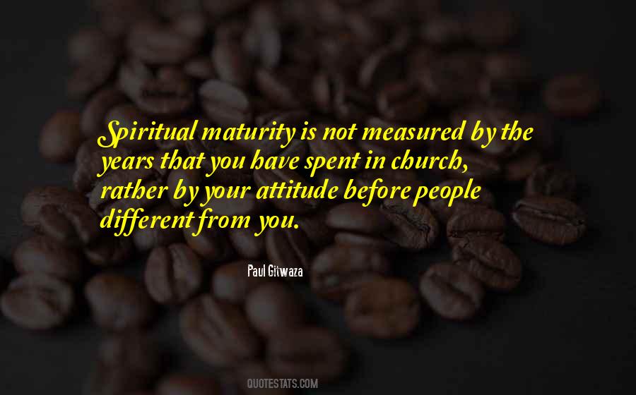 Spiritual Church Quotes #1400397