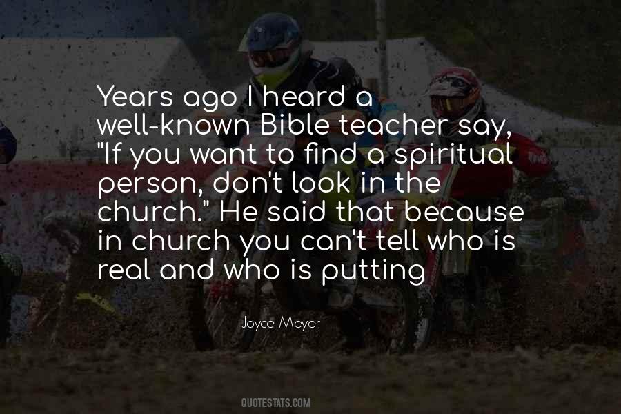 Spiritual Church Quotes #446210