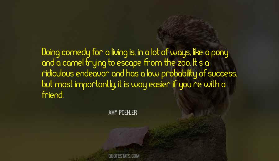 Probability Of Success Quotes #677620