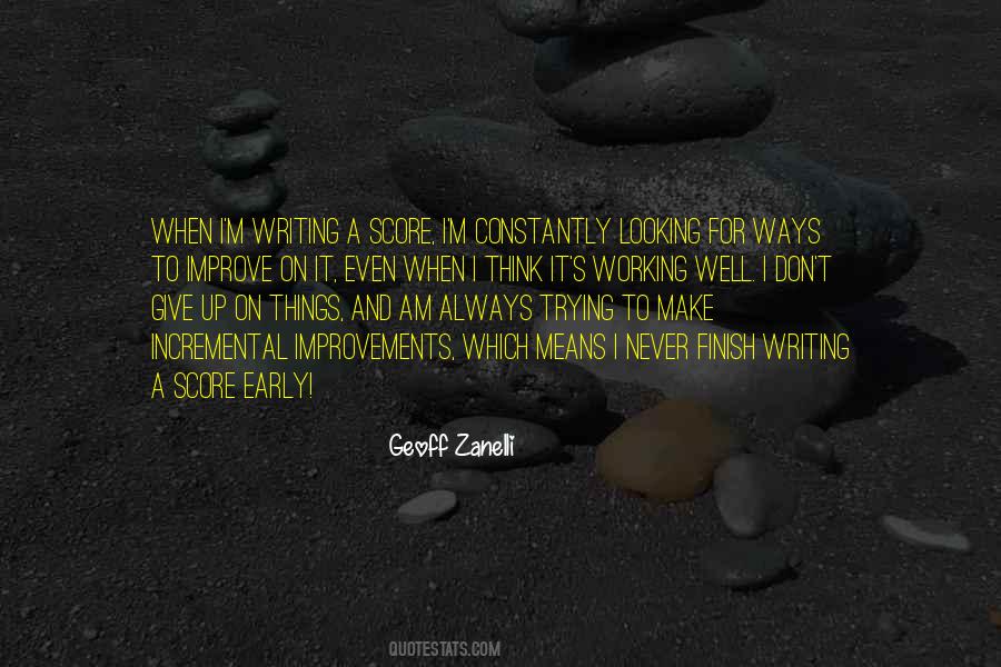 Improve Writing Quotes #942008