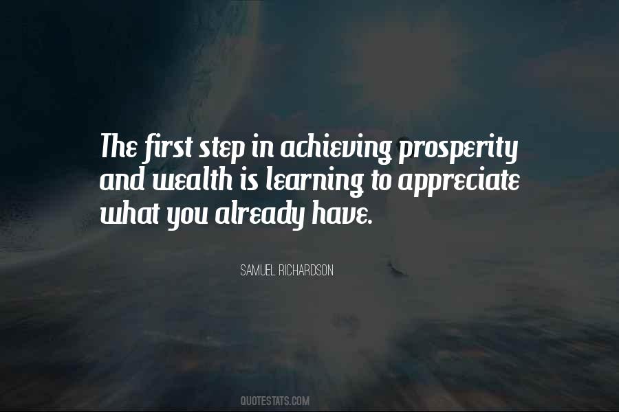 Wealth And Prosperity Quotes #856281