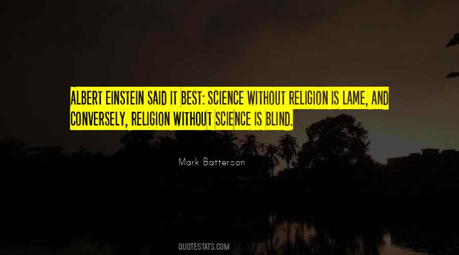 Blind Religion Quotes #58130