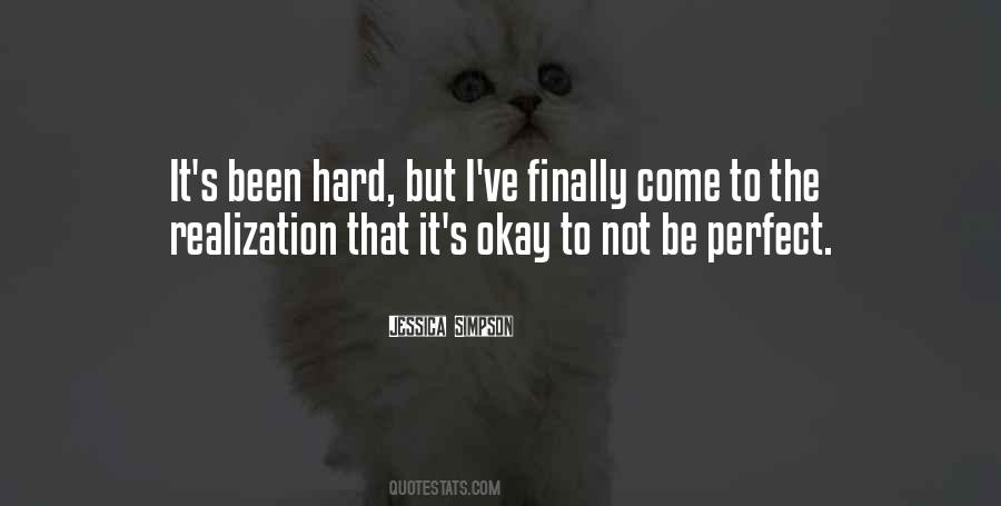 Quotes About Not Been Perfect #565022