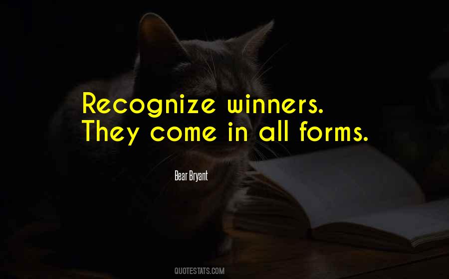 There Is Only One Winner Quotes #32994