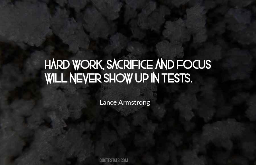 Focus And Work Hard Quotes #1047224