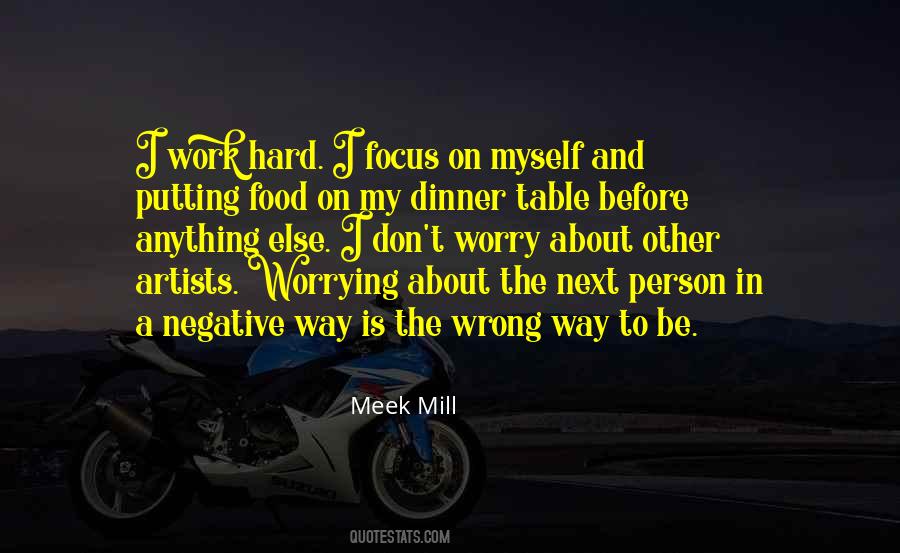 Focus And Work Hard Quotes #1528423