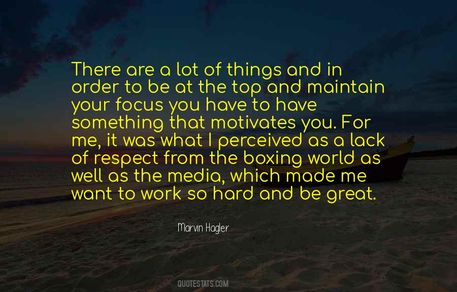 Focus And Work Hard Quotes #797161
