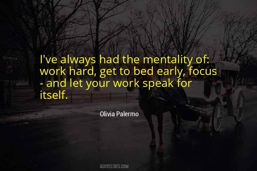 Focus And Work Hard Quotes #954595