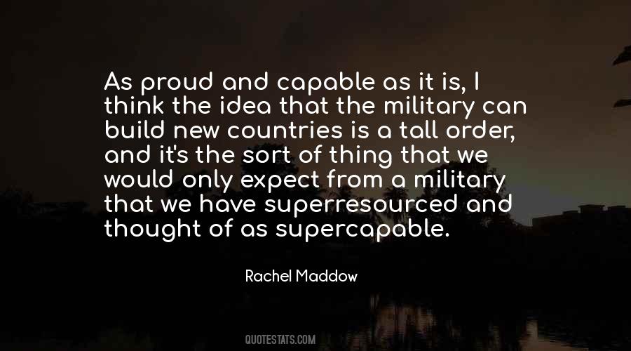 Proud Military Quotes #1298510