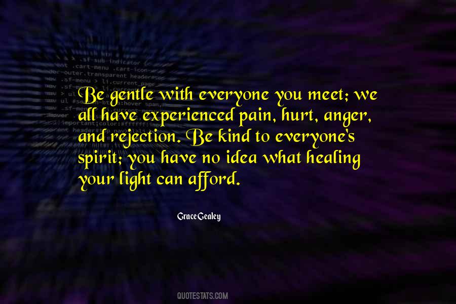 Be Kind And Gentle Quotes #1547133