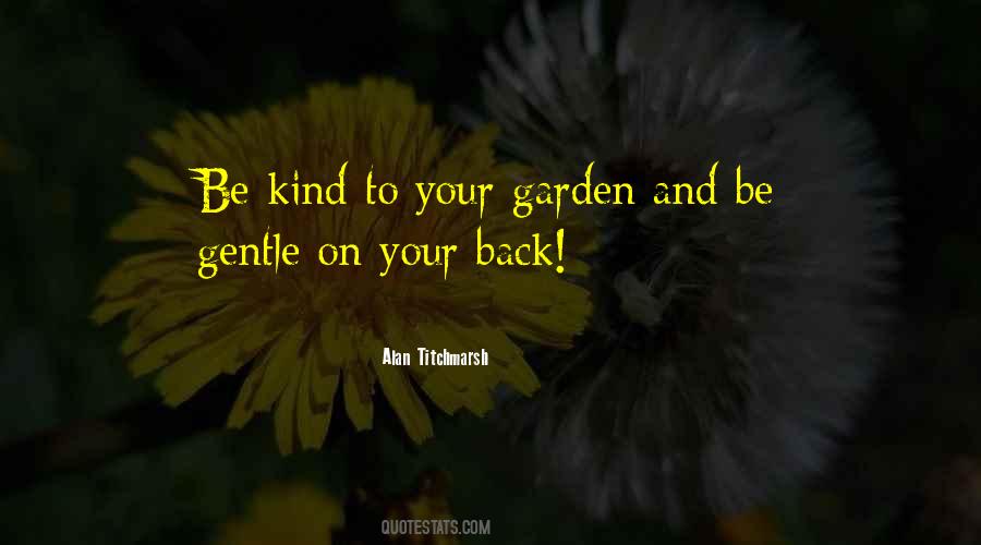 Be Kind And Gentle Quotes #74541