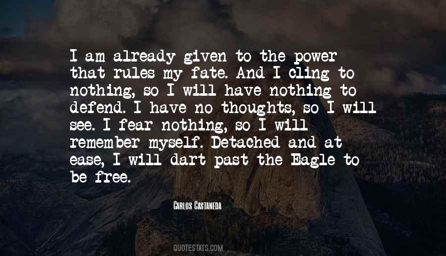 Cling To Power Quotes #736334