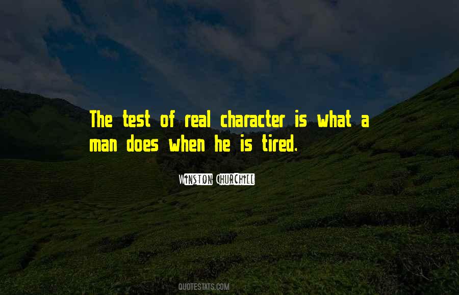 When A Man Is Tired Quotes #330037
