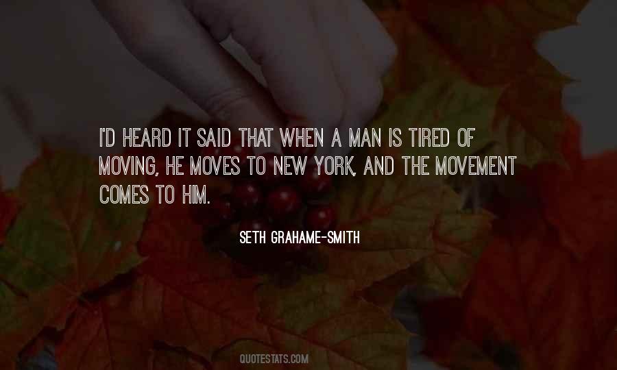 When A Man Is Tired Quotes #877024