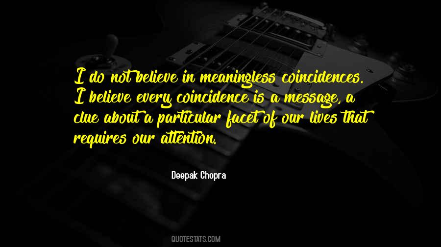 Quotes About Not Coincidence #1411079